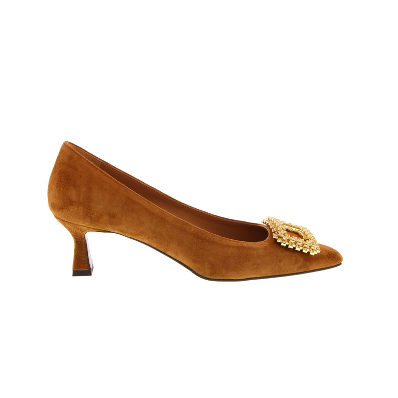 Enzo Di Martino pumps cognac
