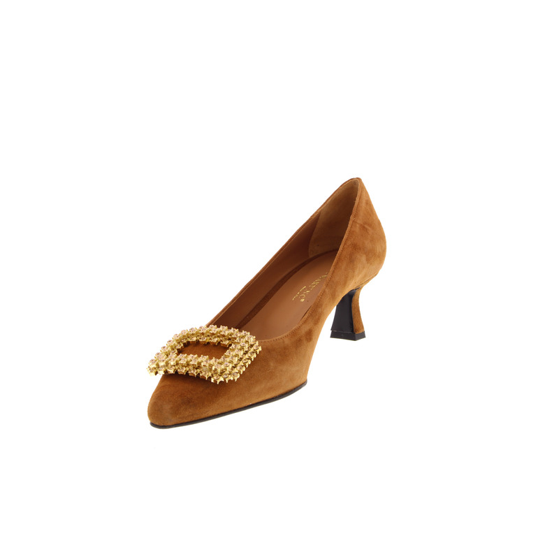 Enzo Di Martino pumps cognac 3