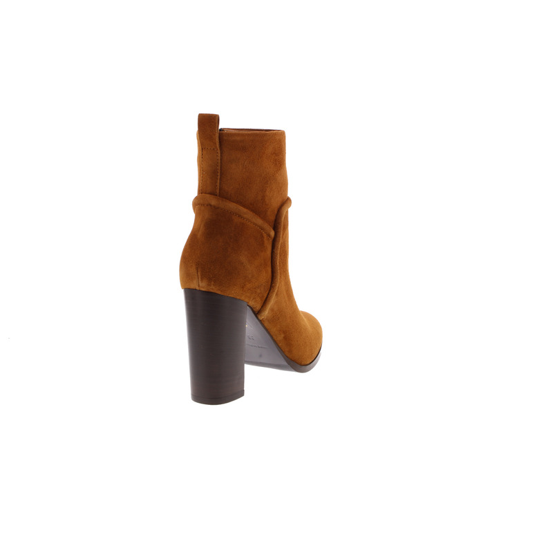 Enzo Di Martino stiefelette cognac 4