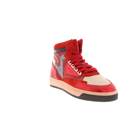 Hip hoge schoenen rood