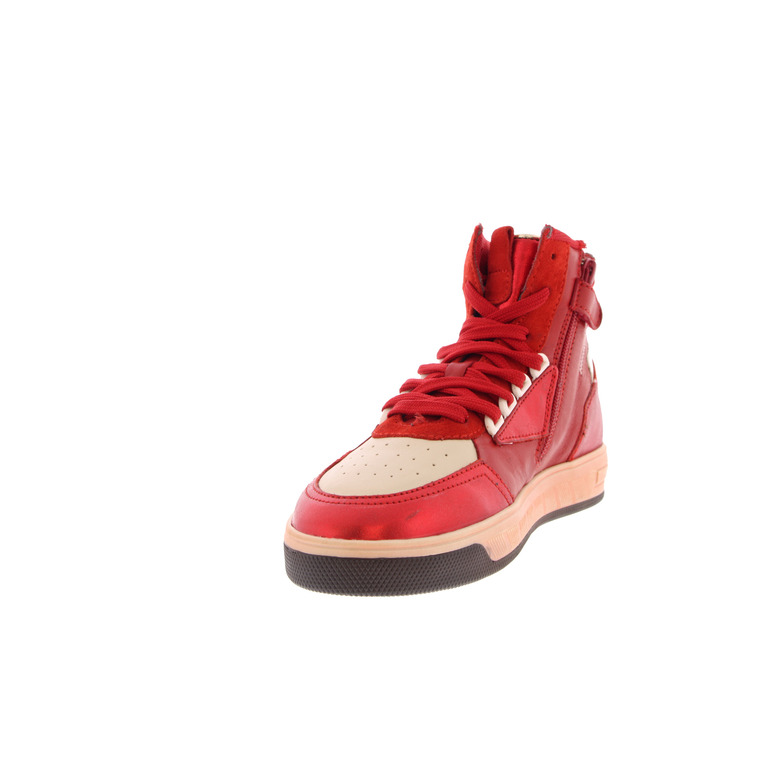 Hip hoge schoenen rood 3