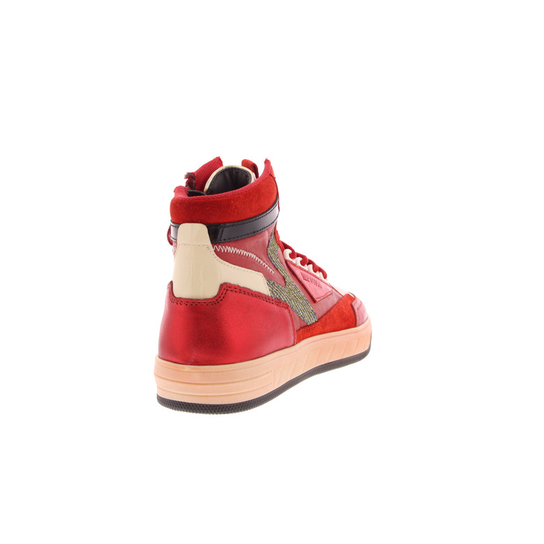Hip hoge schoenen rood 4
