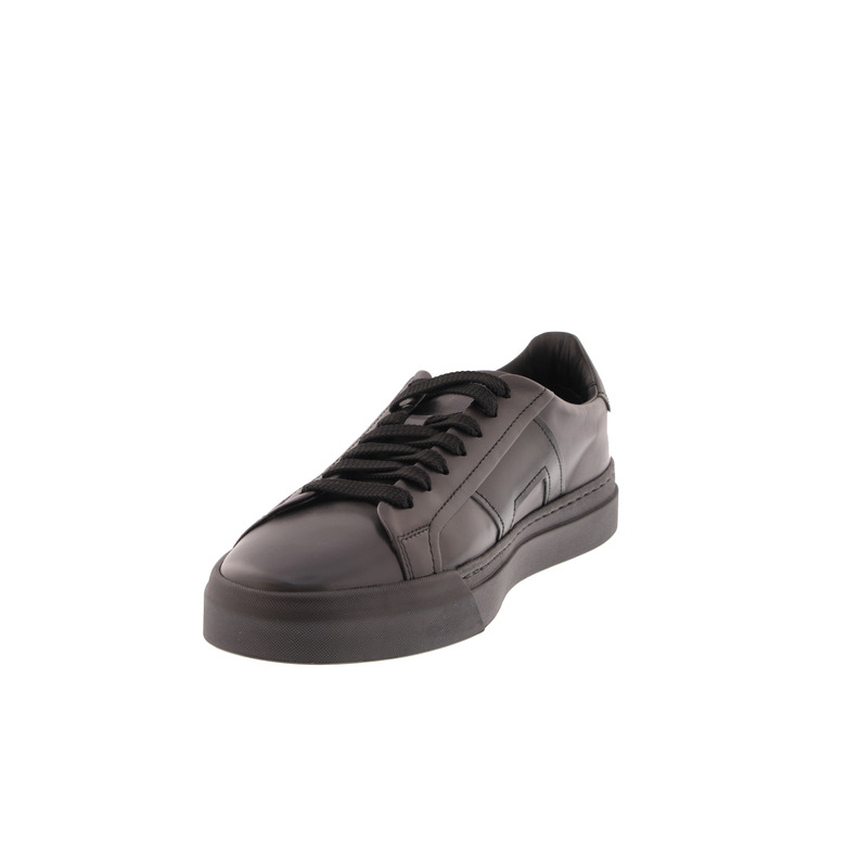 Santoni schnürschuhe schwarz 3