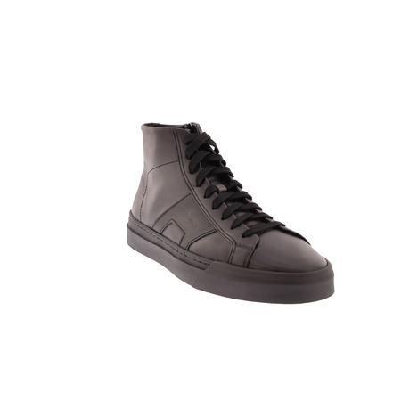 Santoni hoge schoenen grijs