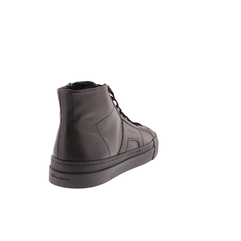 Santoni hohe schuhe grau 4