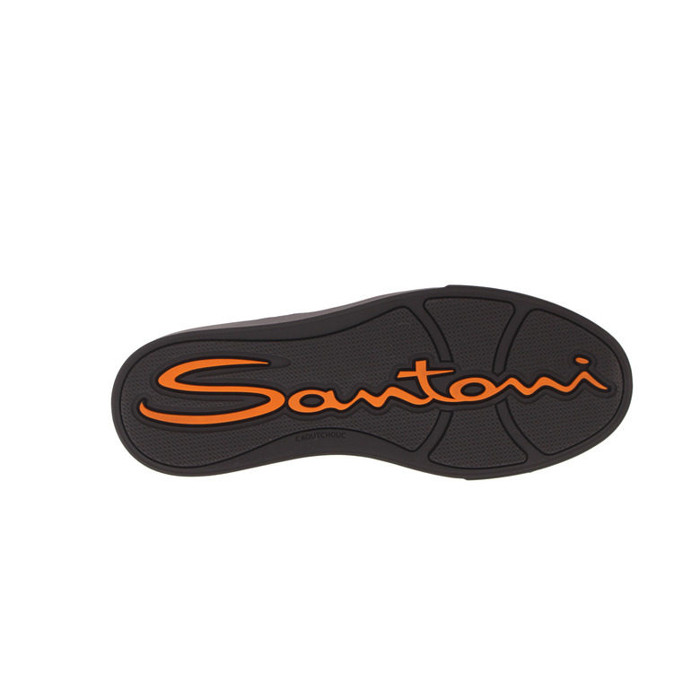 Santoni hohe schuhe grau 5