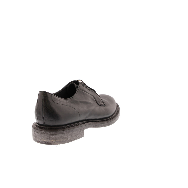 Moma schnürschuhe schwarz 4