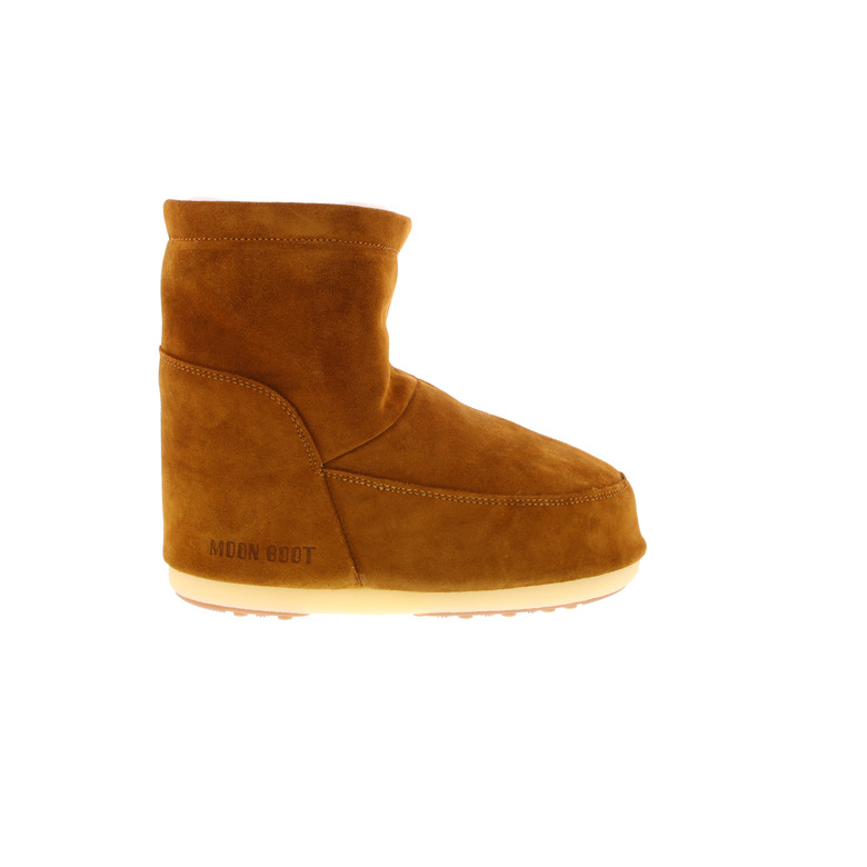 Moon Boot enkellaarsjes cognac