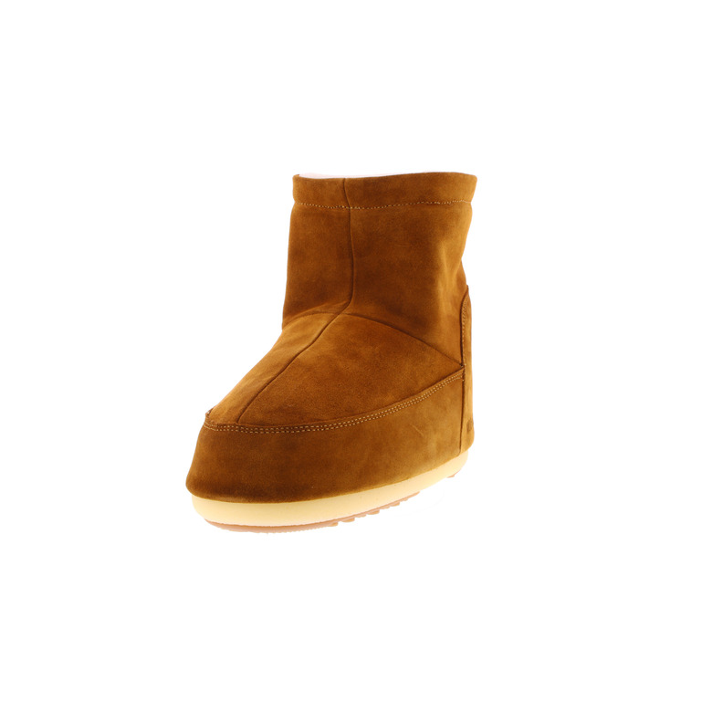 Moon Boot enkellaarsjes cognac 3