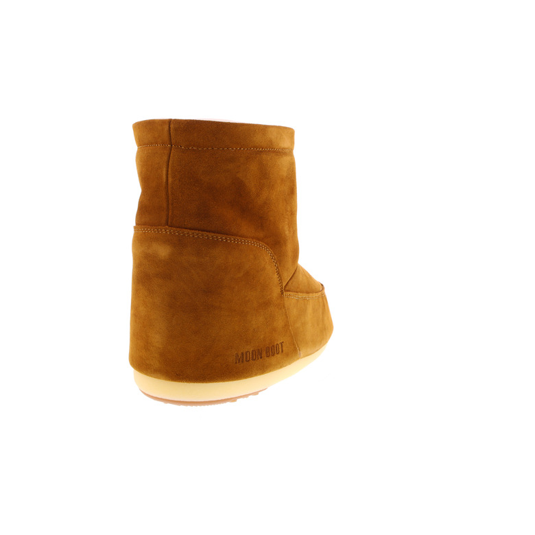 Moon Boot enkellaarsjes cognac 4