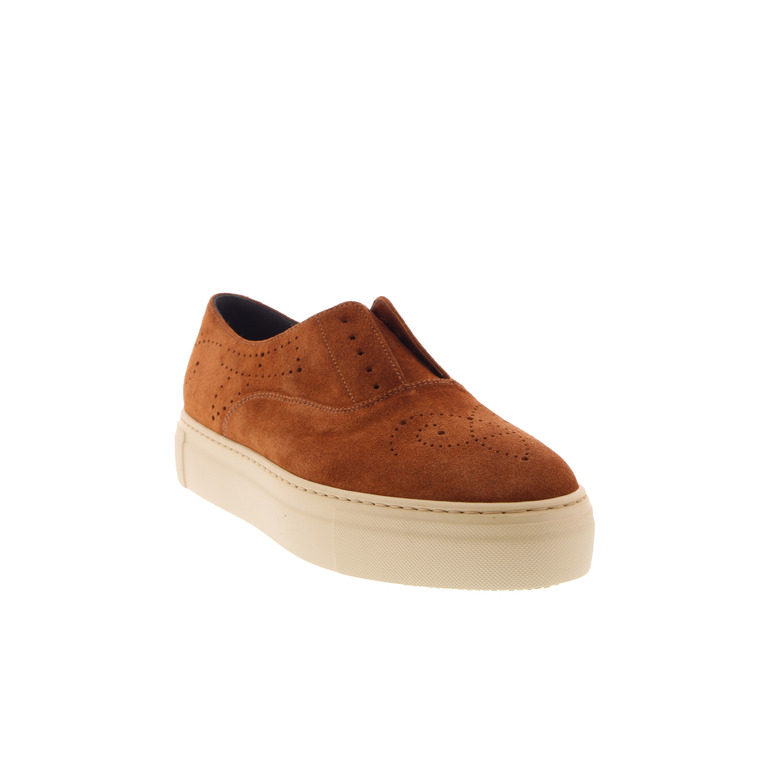 Fratelli Rossetti niedrige schuhe cognac 2