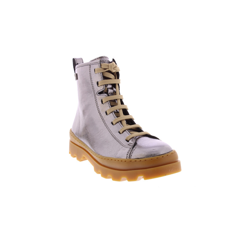 Camper hohe schuhe silber 2