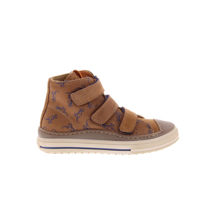 Stones And Bones hoge schoenen cognac