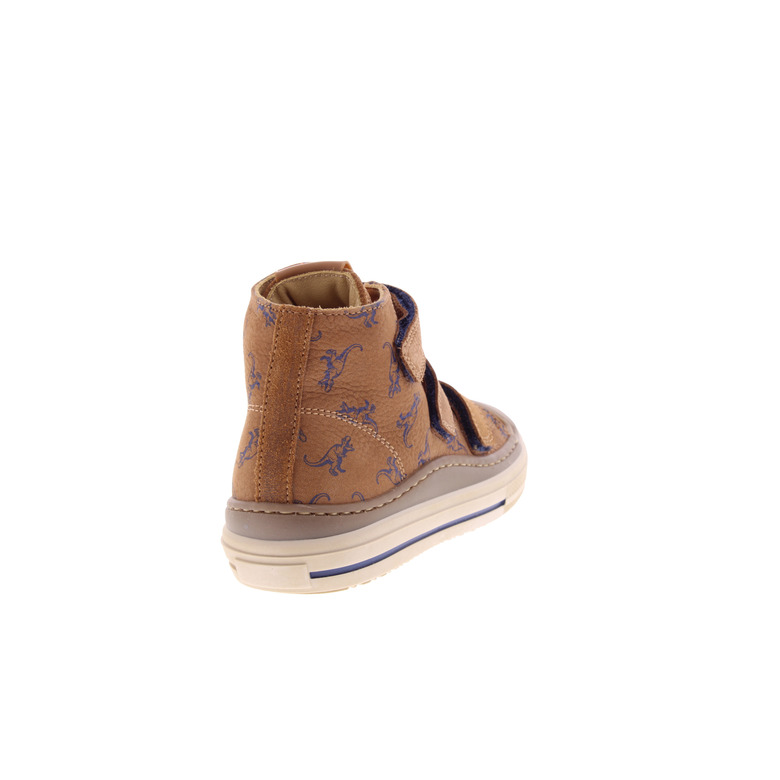 Stones And Bones chaussures hautes cognac 4