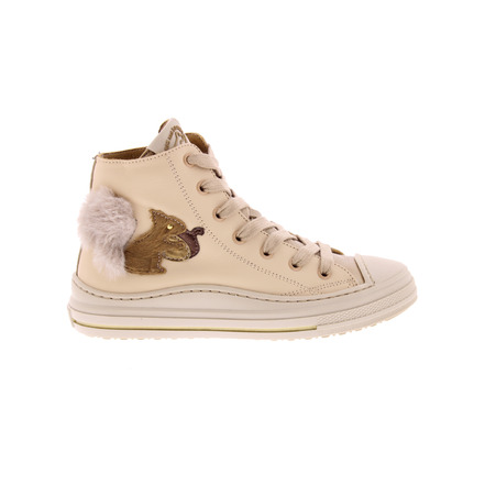 Stones And Bones hoge schoenen ecru