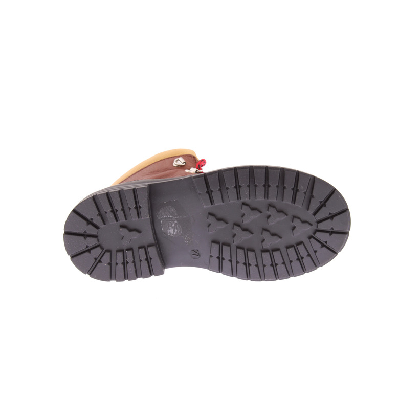 Rondinella hohe schuhe cognac 5