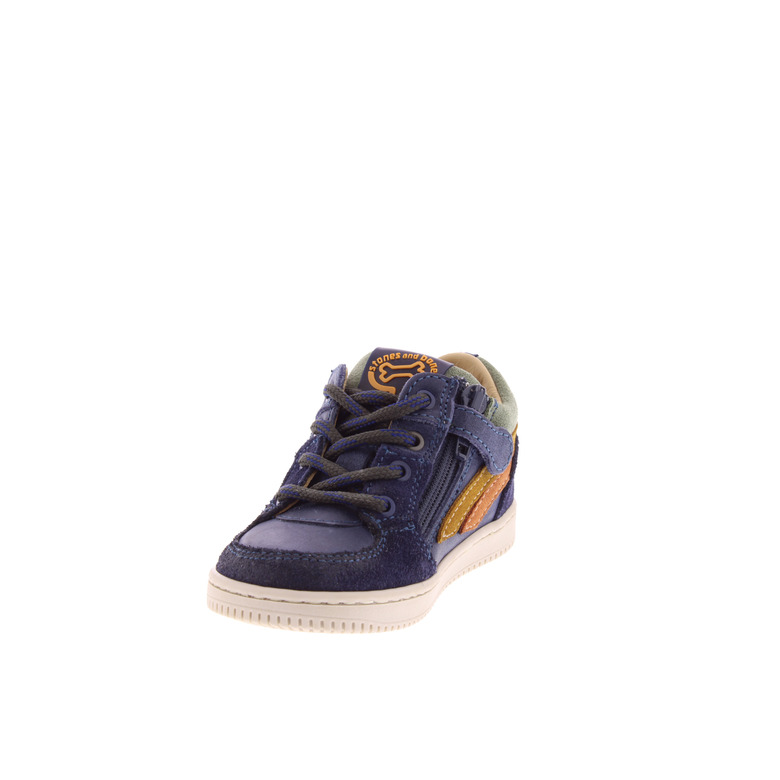 Stones And Bones veterschoenen blauw 3