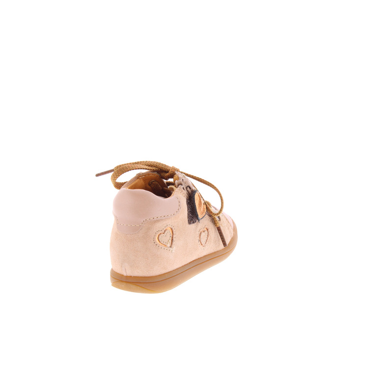Babybotte veterschoenen roze 4