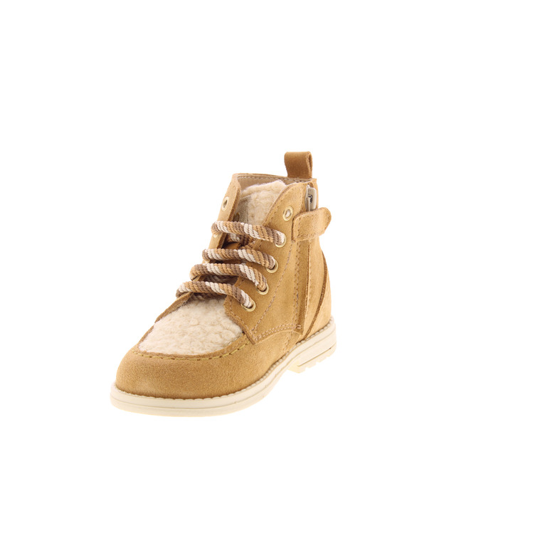 Beberlis veterschoenen cognac 3