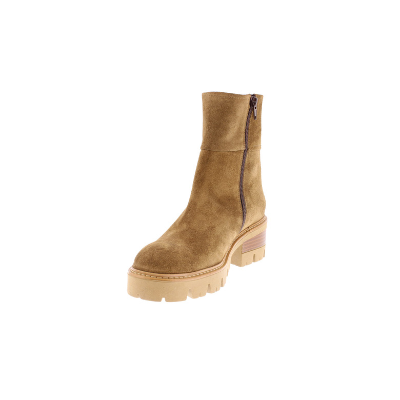 Debutto Donna stiefelette camel 3