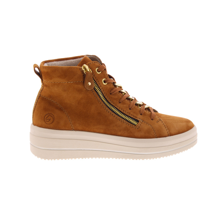 Remonte schnürschuhe cognac 1