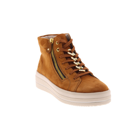 Remonte veterschoenen cognac