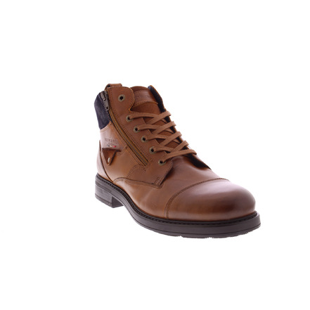 Redskins hoge schoenen cognac