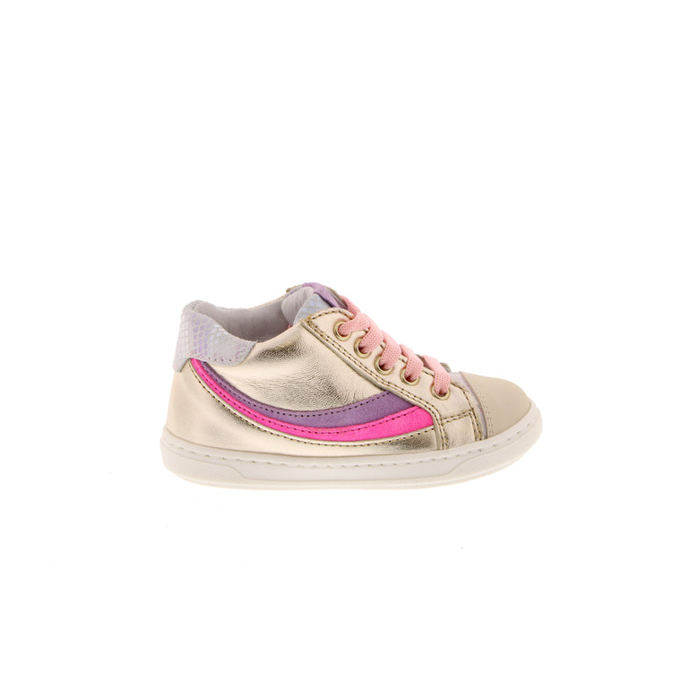 Fr chaussures à lacets or 1
