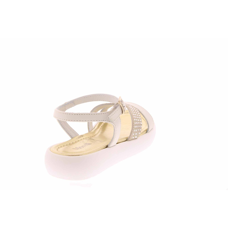 Andrea Morrelli sandalen ecru 4