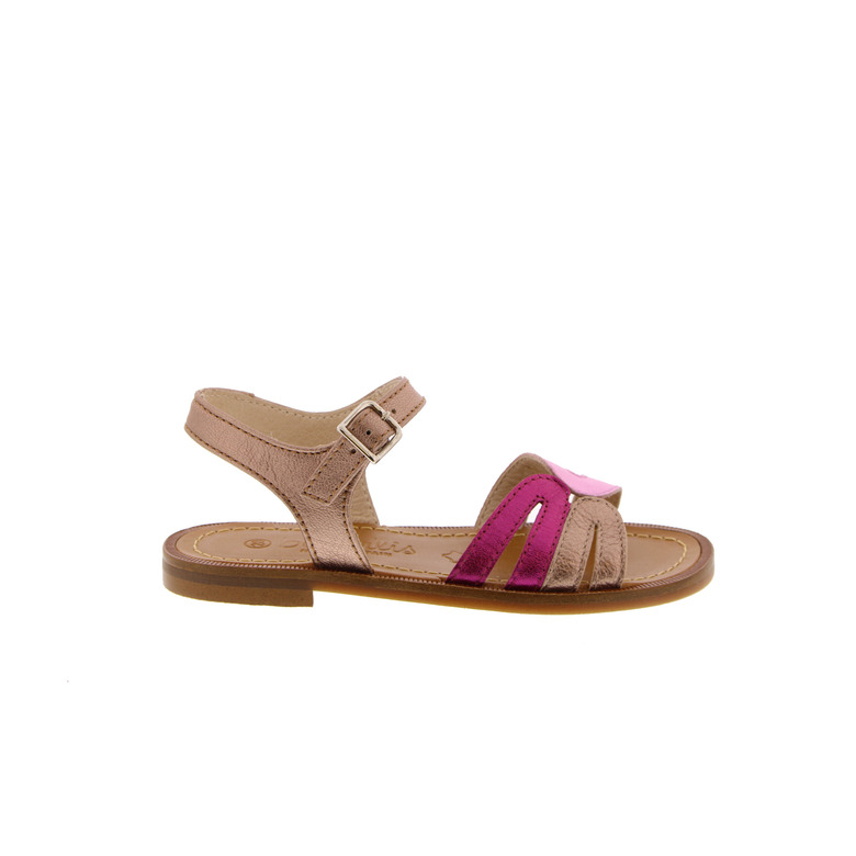 Beberlis sandalen roze 1