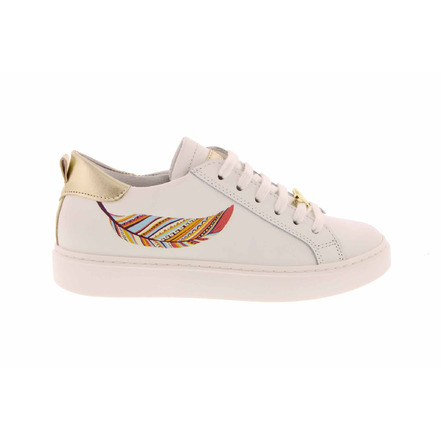Bana & Co lage schoenen wit