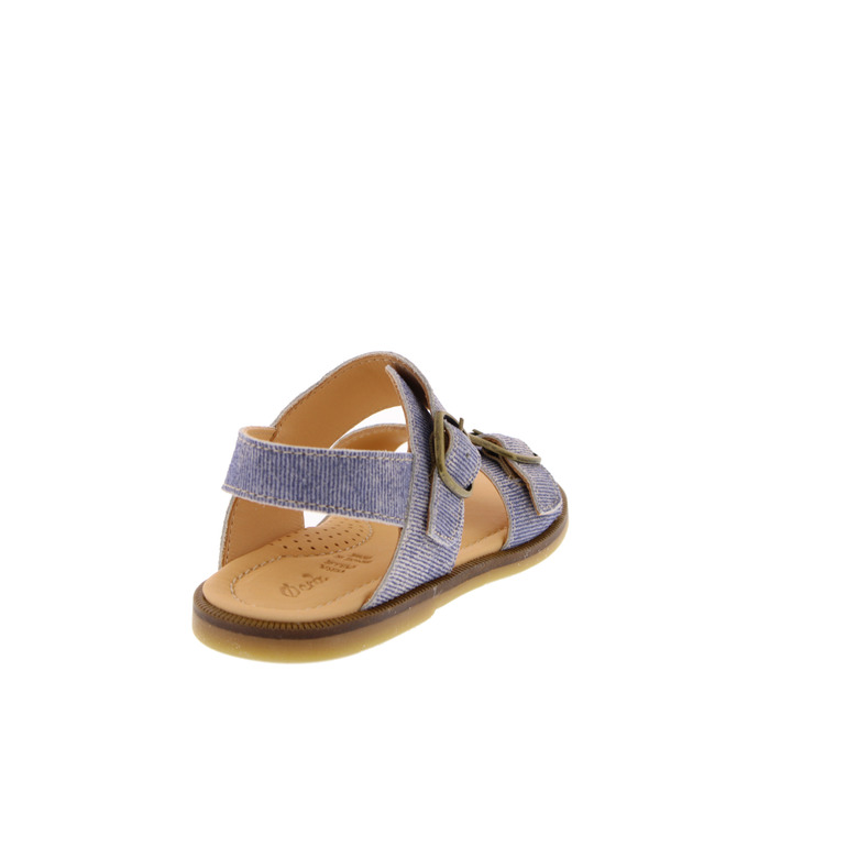 Ocra sandales bleu 4