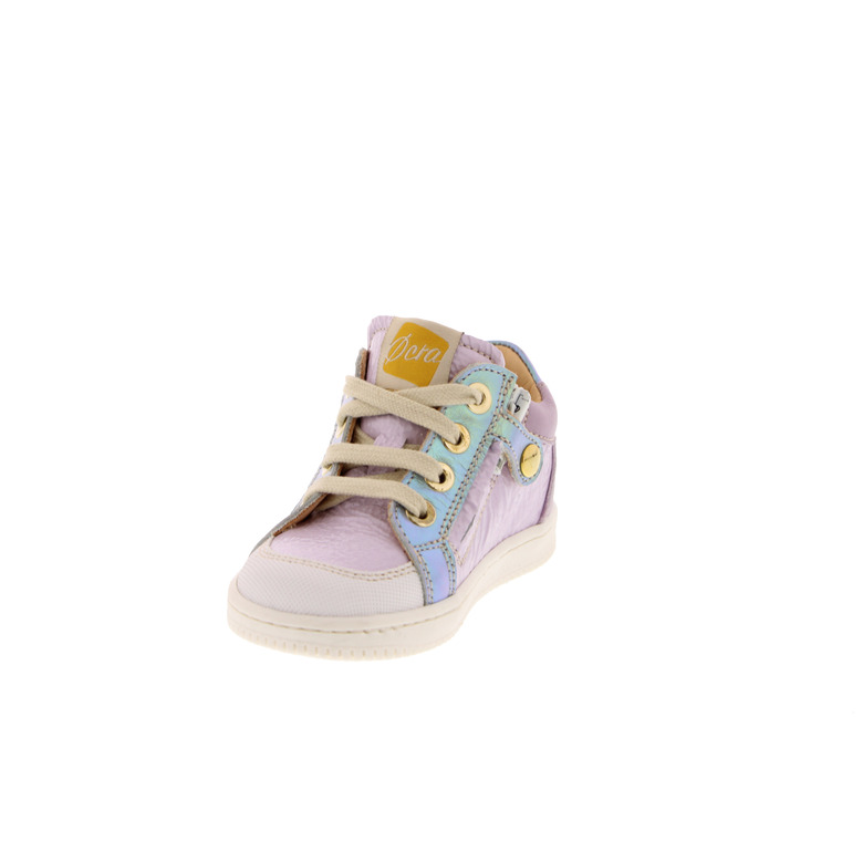 Ocra chaussures à lacets violet 3
