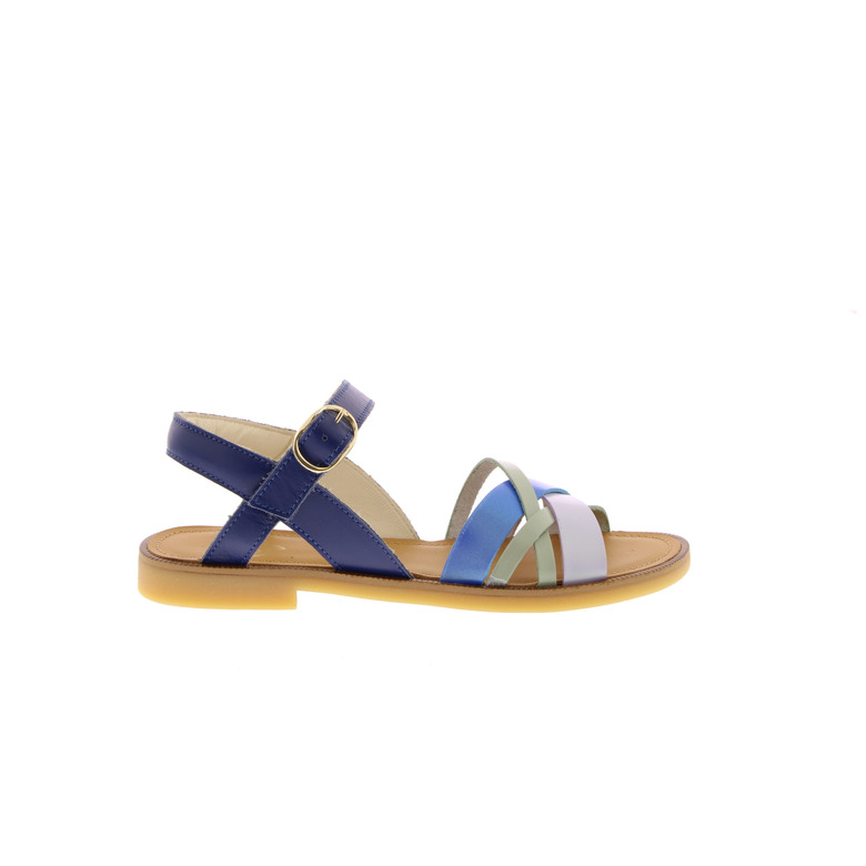 Stones And Bones sandalen blauw 1