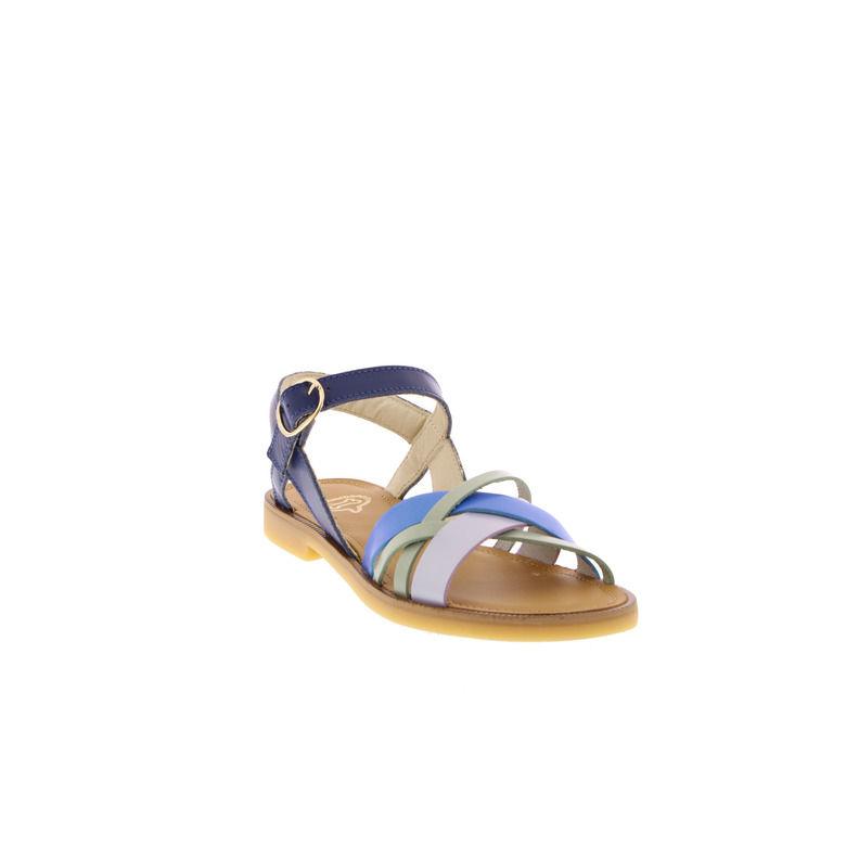 Stones And Bones sandalen blauw 2