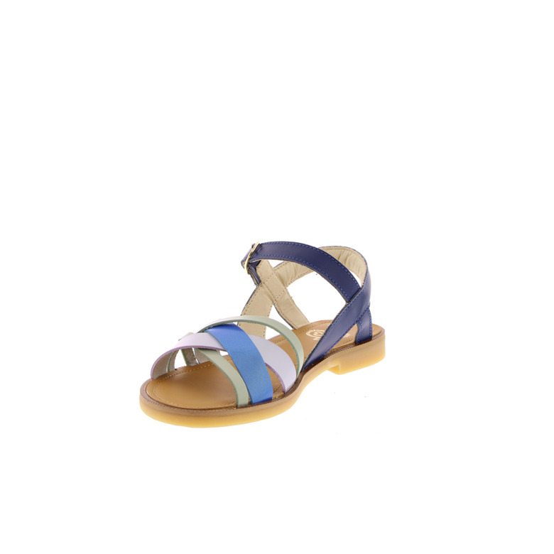Stones And Bones sandalen blauw 3