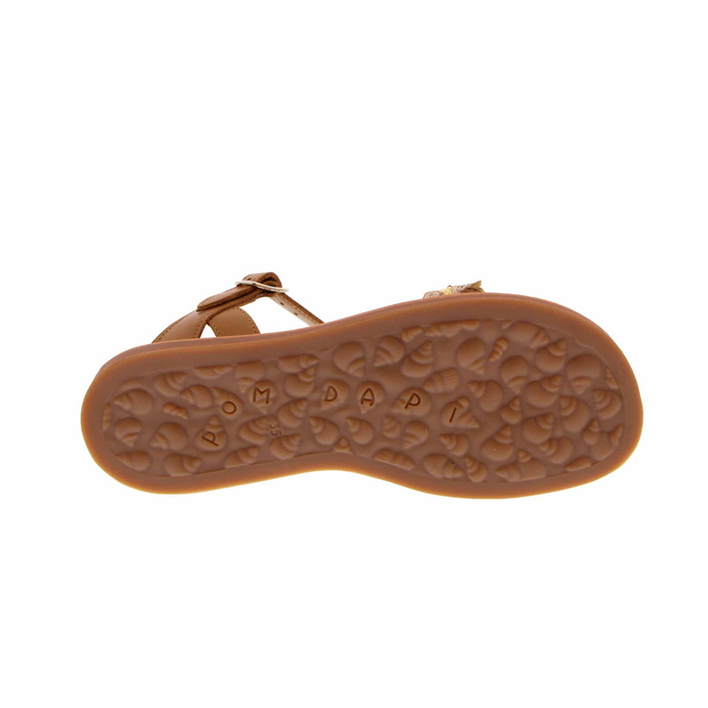 Pom D'api sandales cognac 5