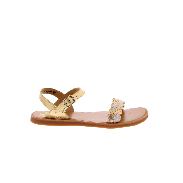 Pom D'api sandalen goud 1