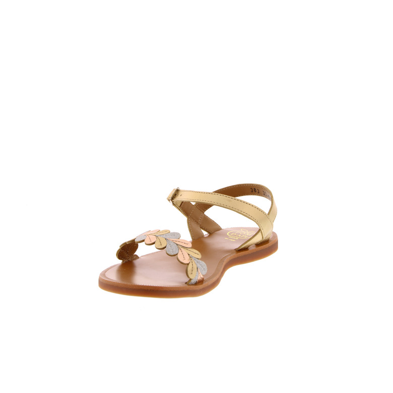 Pom D'api sandalen goud 3
