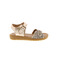 Clic sandalen goud 1