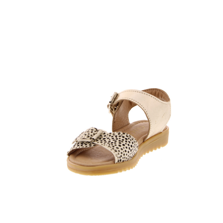 Clic sandalen goud 3