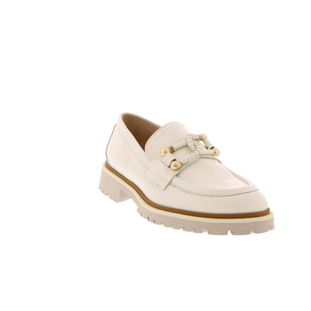 Maripe mocassins wit