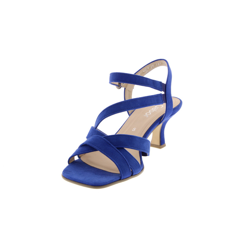 Gabor sandalen blauw 3