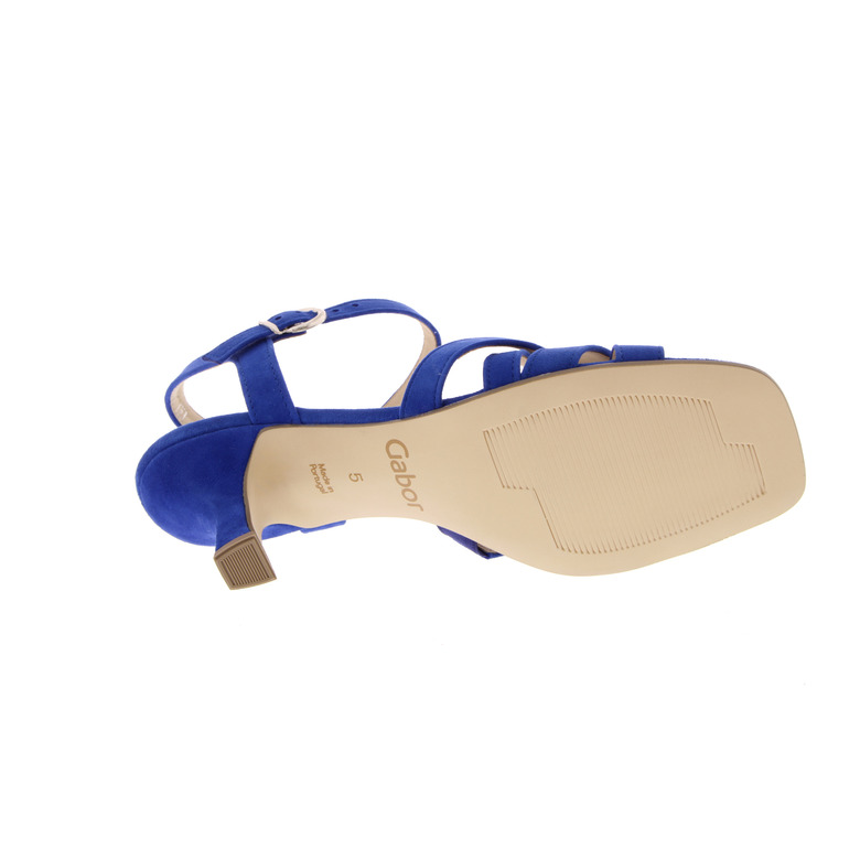 Gabor sandalen blauw 5