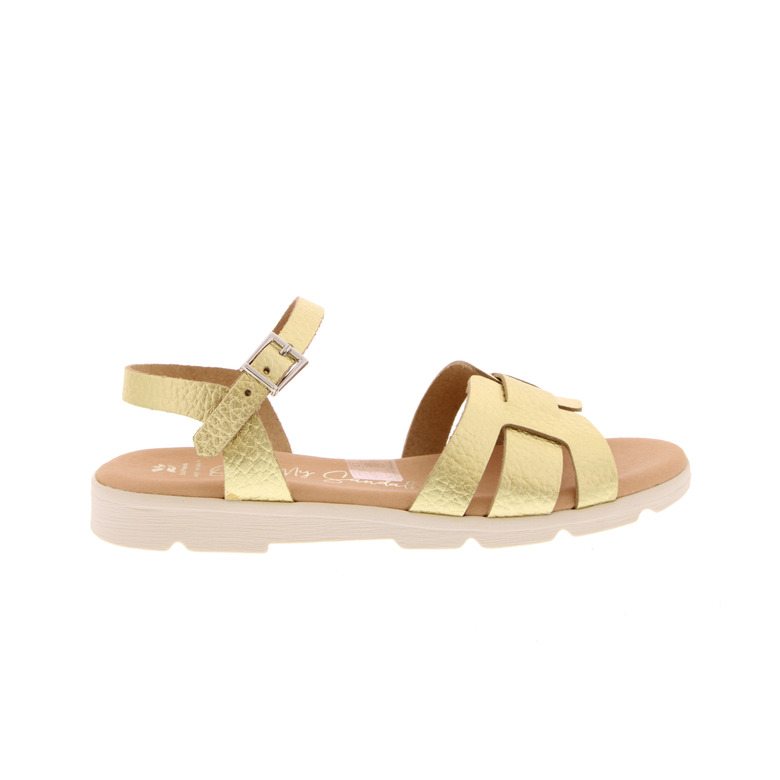 Oh My Sandals sandalen goud 1