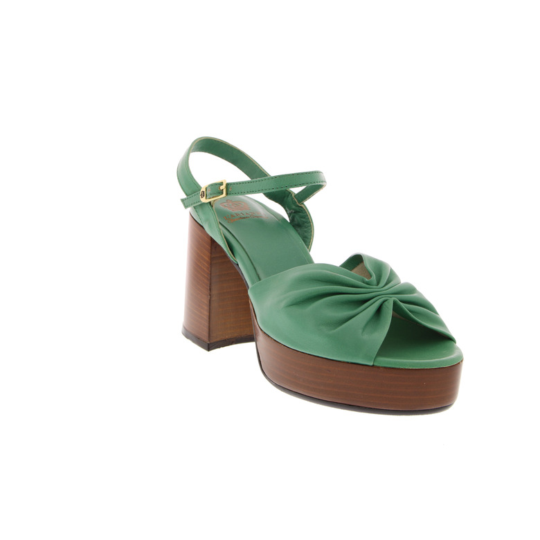 L'arianna sandalen groen 2