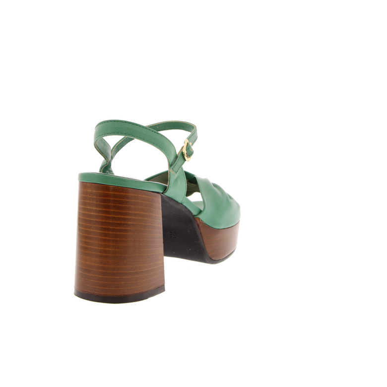 L'arianna sandalen groen 4