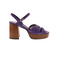 L'arianna sandalen paars 1