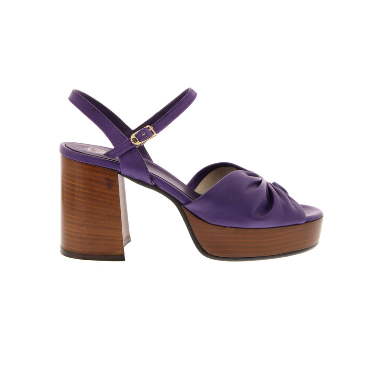 L'arianna sandalen paars 1