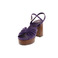 L'arianna sandalen paars 3